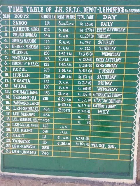 Photo of Bus Stand JK SRTC, Leh by Bhavini Patel