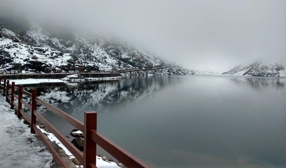 Photo of Bad weather can give you great memories: My first snow experience at Tsongmo Lake! #photosofsnow 4/16 by Marsha Das