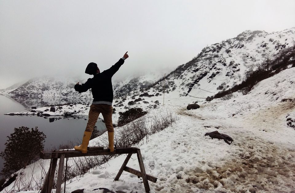 Photo of Bad weather can give you great memories: My first snow experience at Tsongmo Lake! #photosofsnow by Marsha Das