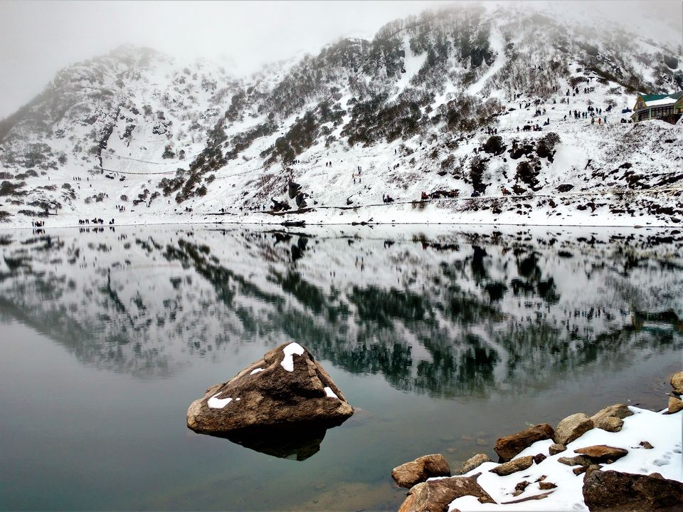 Photo of Bad weather can give you great memories: My first snow experience at Tsongmo Lake! #photosofsnow 5/16 by Marsha Das