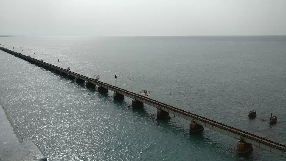 Photo of Pamban Bridge, Pamban, Tamil Nadu, India by Swati Keshri