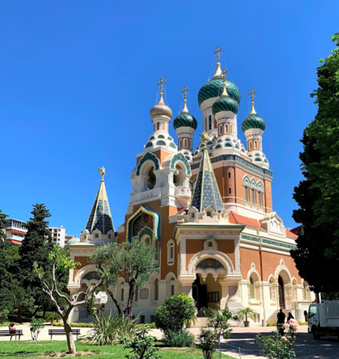 Photo of St Nicholas Russian Orthodox Cathedral, Avenue Nicolas II, Nice, France by Swati Keshri