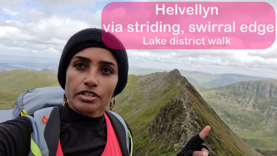 Photo of Helvellyn via striding edge, swirral edge, and Catstye Cam | Glenridding | Lake District by Selvi Eswaran