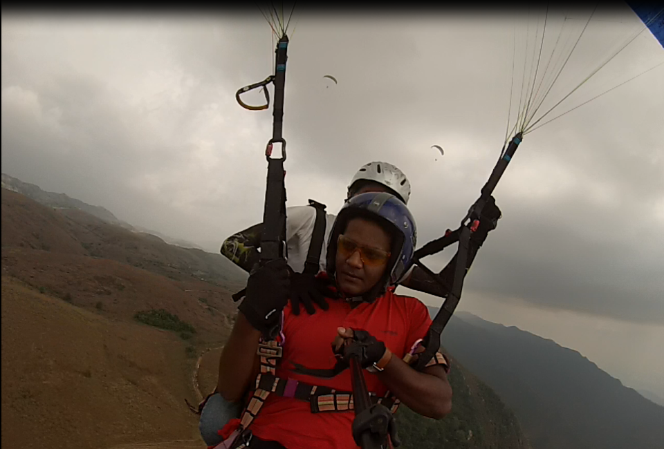 Photo of Tandem Paragliding 2015 , Vagamon, Kerala by Jobin Thannippara