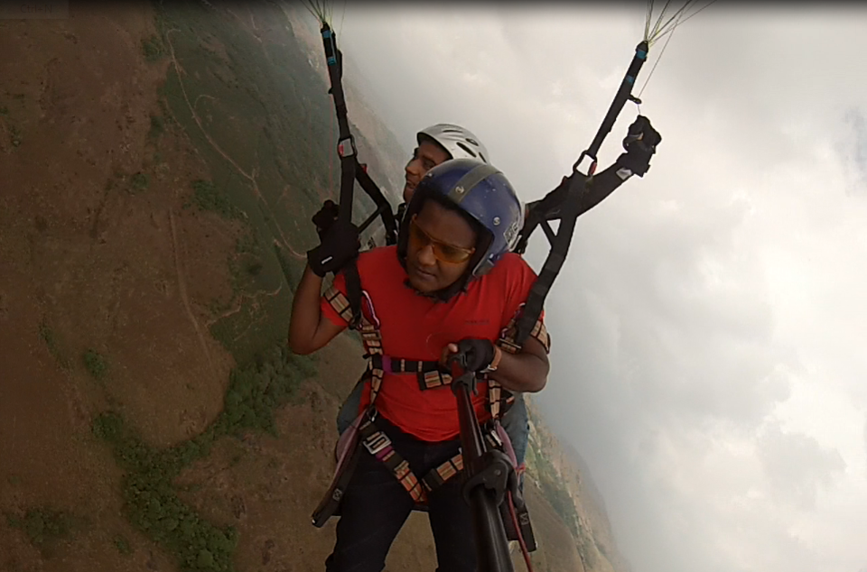 Photo of Tandem Paragliding 2015 , Vagamon, Kerala by Jobin Thannippara
