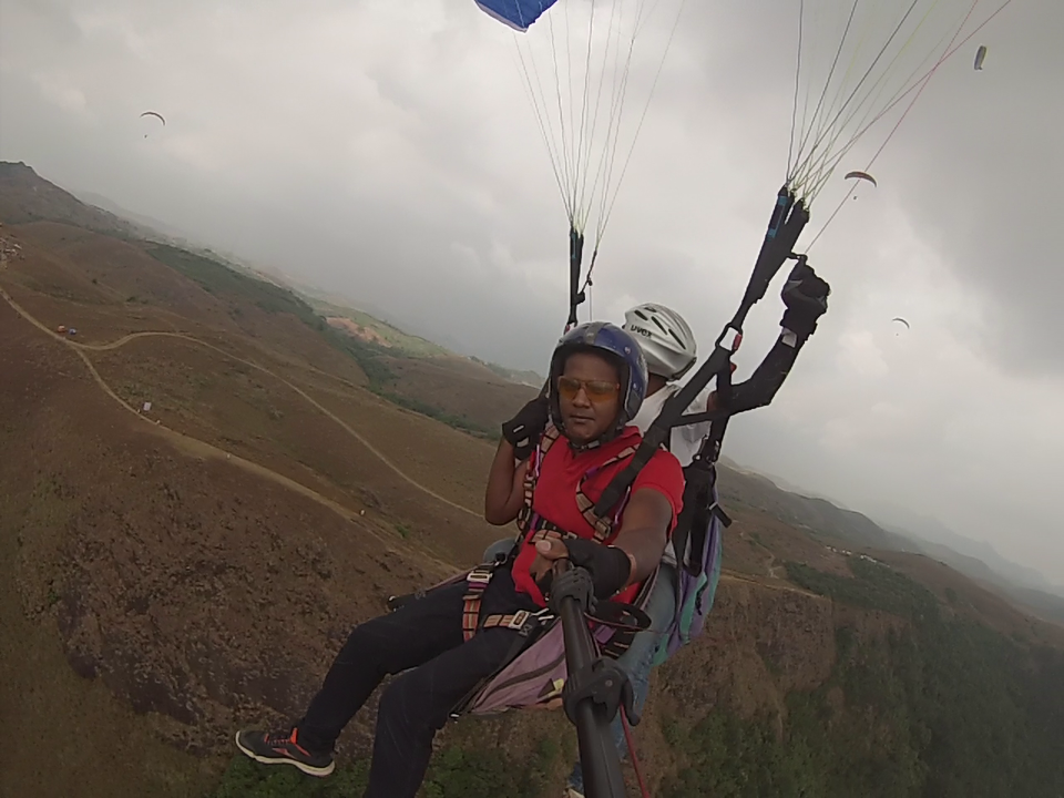 Photo of Tandem Paragliding 2015 , Vagamon, Kerala by Jobin Thannippara