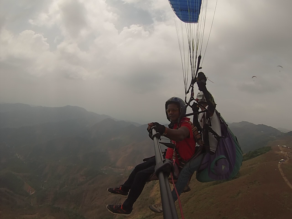 Photo of Tandem Paragliding 2015 , Vagamon, Kerala by Jobin Thannippara