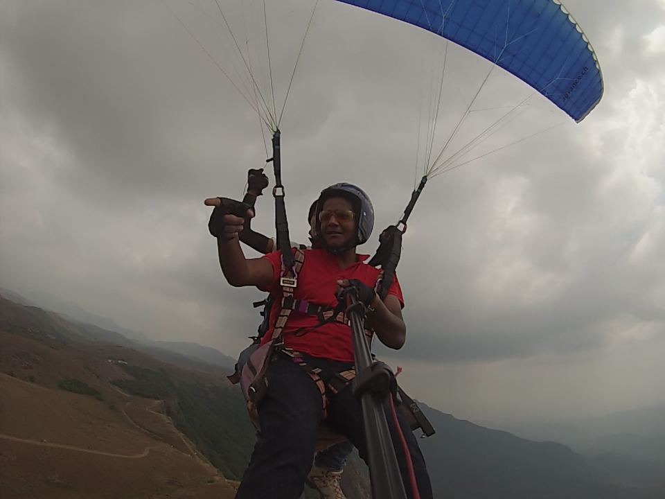 Photo of Tandem Paragliding 2015 , Vagamon, Kerala by Jobin Thannippara