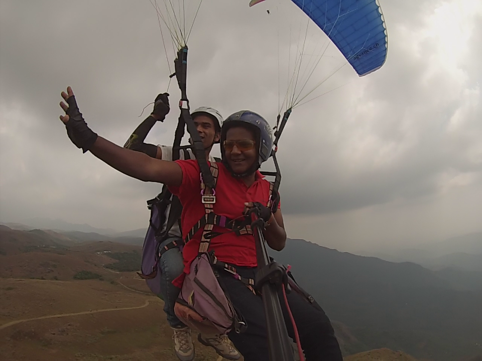 Photo of Tandem Paragliding 2015 , Vagamon, Kerala by Jobin Thannippara