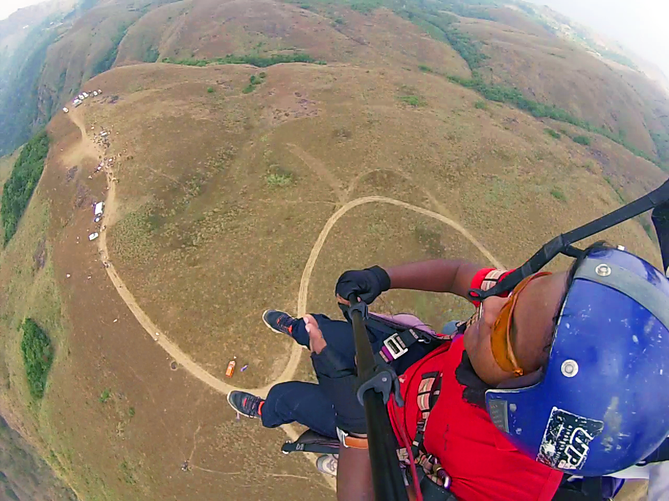 Photo of Tandem Paragliding 2015 , Vagamon, Kerala by Jobin Thannippara