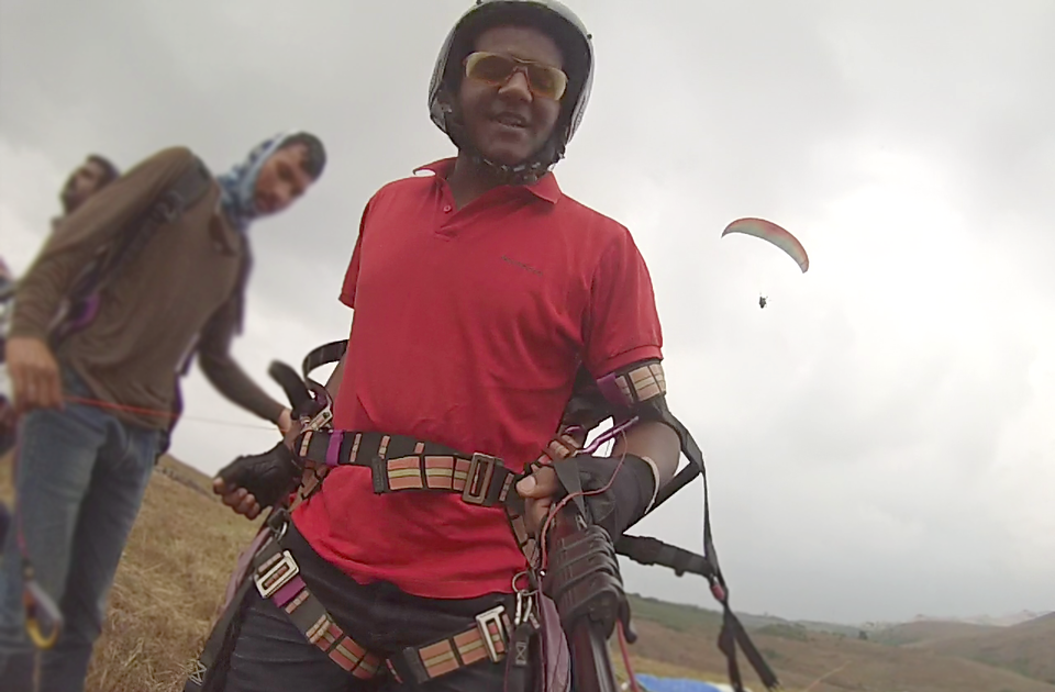 Photo of Tandem Paragliding 2015 , Vagamon, Kerala by Jobin Thannippara