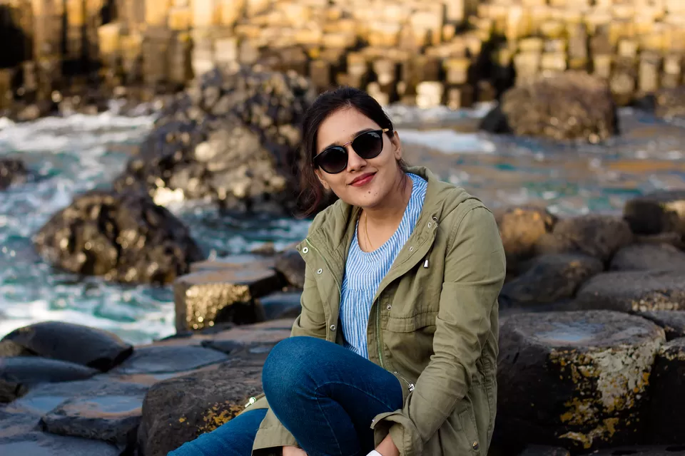 Photo of Giants Causeway, Bushmills, Northern Ireland, UK by Vishakha Jain