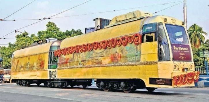 Photo of Now You Can Dine In A Colorful Tramcar Restaurant In Kolkata by Priya Pareek