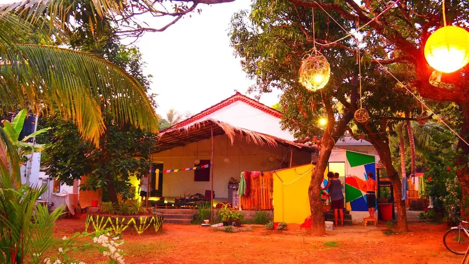 Photo of The Lazy Llama Hostel, Gumal Vaddo, Anjuna, Goa, India by Priya Pareek