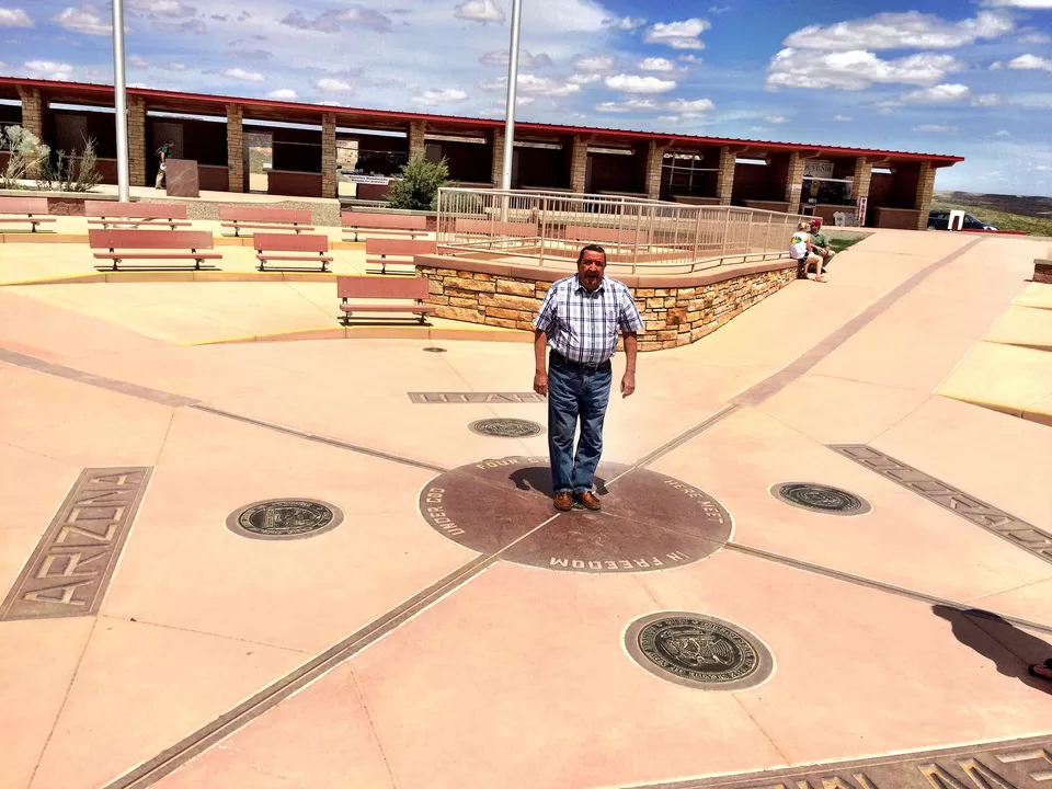 Photo of The Four Corners, New Mexico 597, Teec Nos Pos, Arizona, USA by Priya Pareek