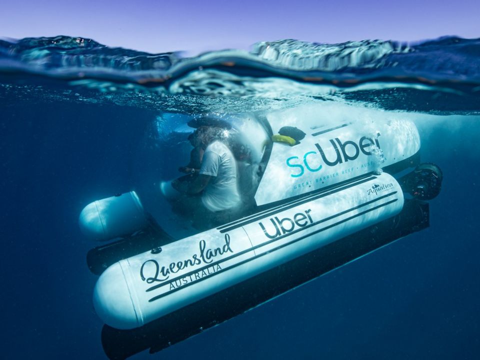 Photo of Now You Can Book a Submarine Through Uber to Explore the Great Barrier Reef by Priya Pareek
