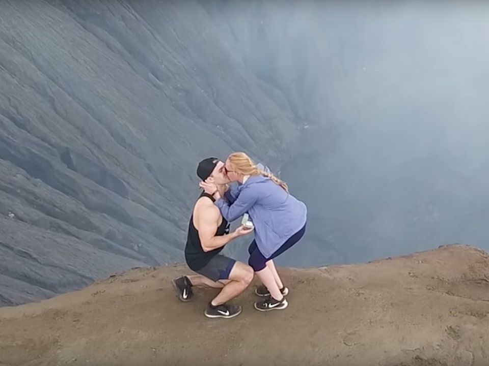 Photo of What Happened When a Travel Blogger Proposed to His Girl at the Top of a 7,000 ft Active Volcano by Priya Pareek