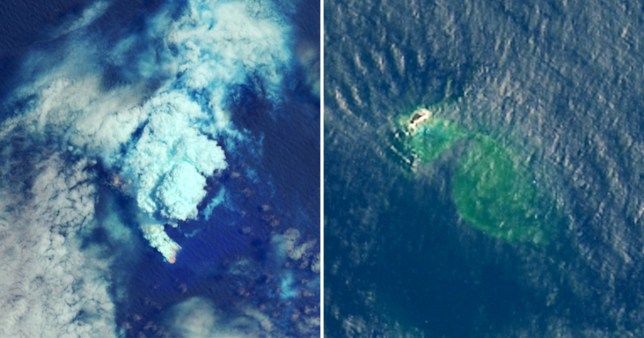 Photo of A New Island Has Been Born in Tonga Archipelago After Volcanic Eruptions. See Pics 1/3 by Priya Pareek