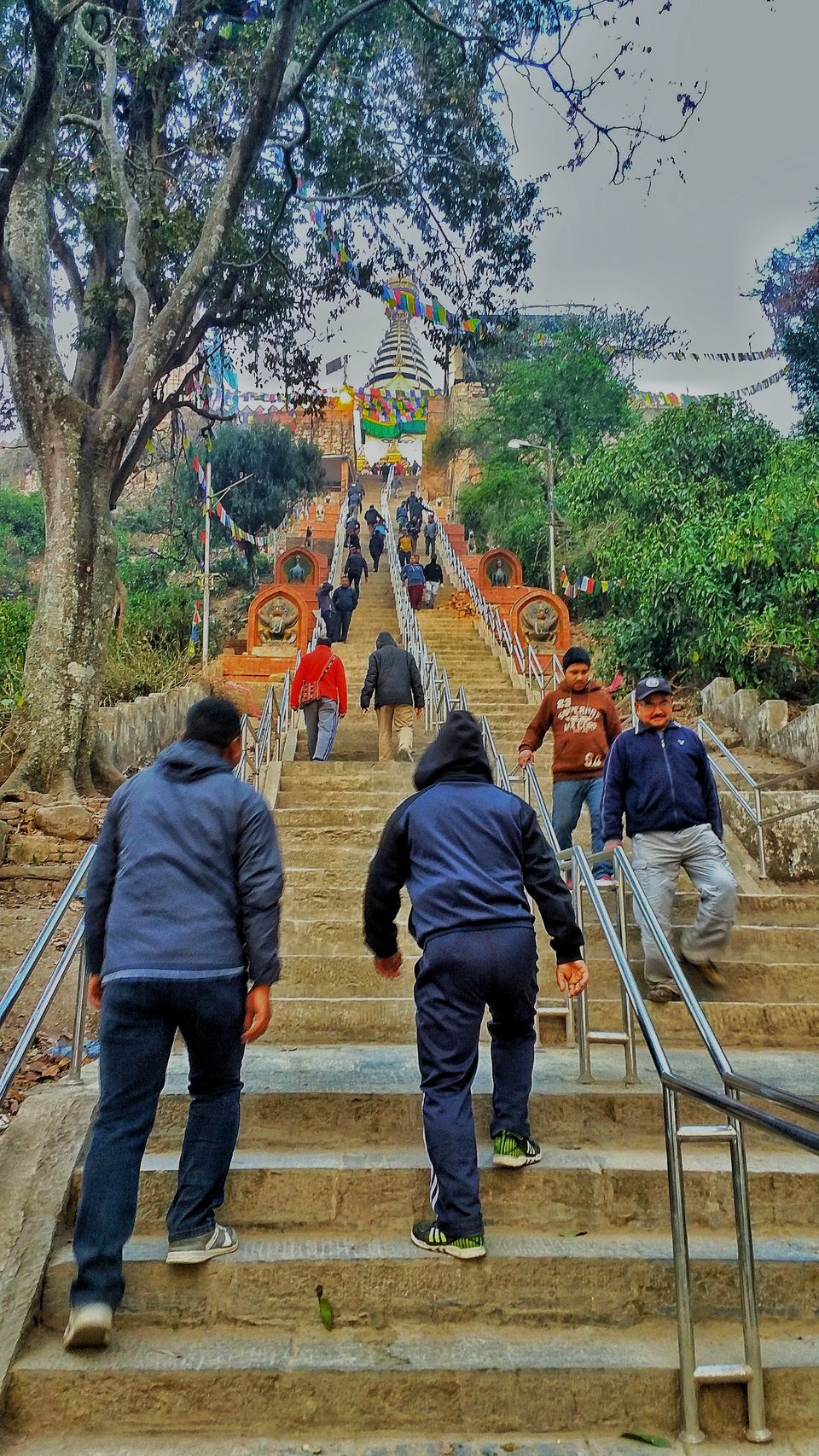 Photo of A morning in swayambhunath temple 6/14 by Utpal Chakravarty