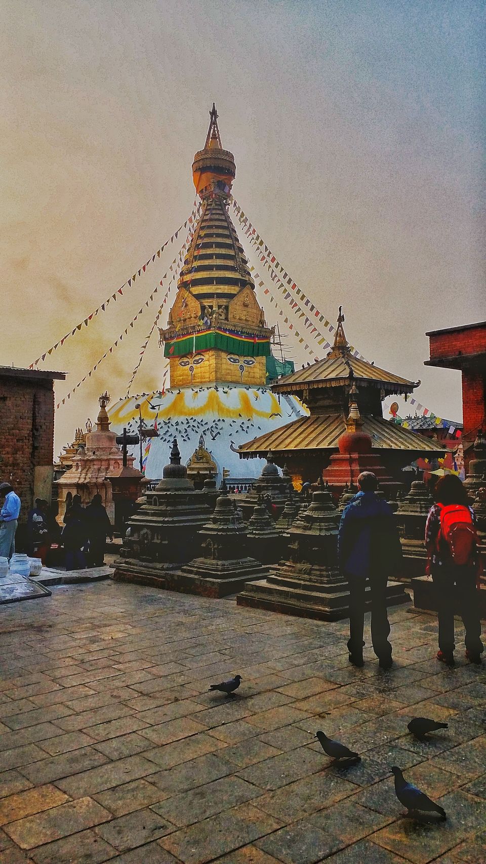Photo of A morning in swayambhunath temple 7/14 by Utpal Chakravarty