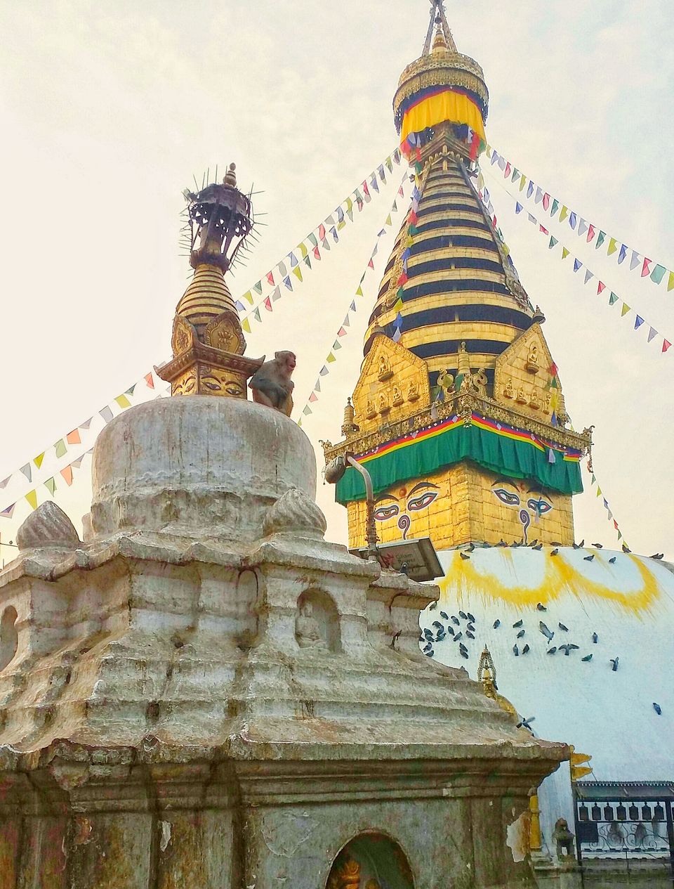 Photo of A morning in swayambhunath temple 8/14 by Utpal Chakravarty