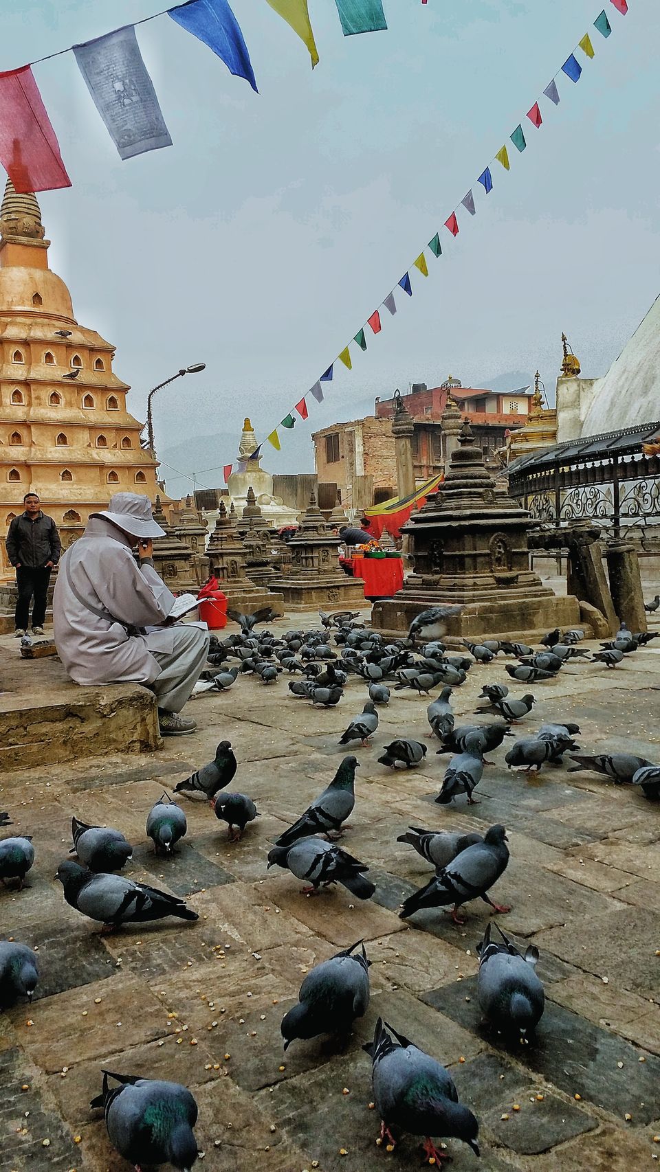 Photo of A morning in swayambhunath temple 9/14 by Utpal Chakravarty