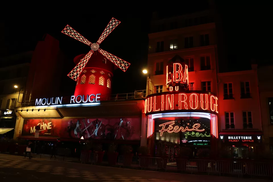 Photo of Moulin Rouge, Boulevard de Clichy, Paris, France by Sagarika Mohanty