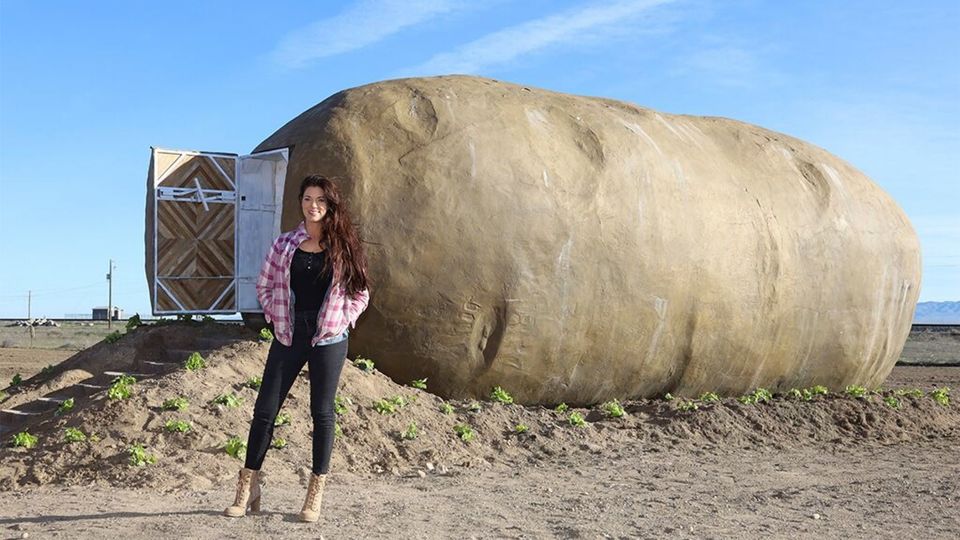 Photo of A 6 ton potato prop has been officially recycled as an Airbnb by Sonal Agarwal