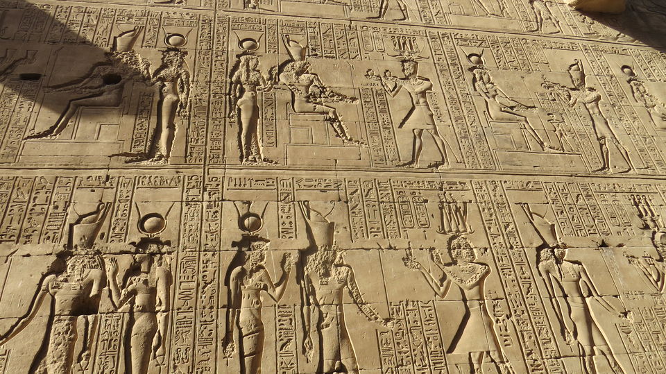 Photo of Temple of Edfu, Adfo, Markaz Edfo, Aswan Governorate, Egypt by Amrita Banerjee