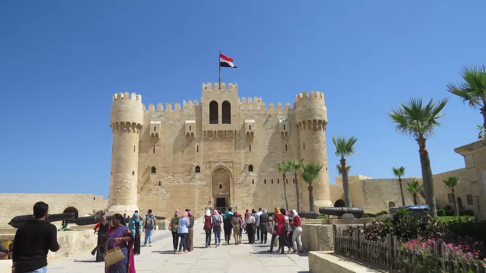 Photo of Qaitbay fort, As Sayalah Sharq, Qesm Al Gomrok, Alexandria Governorate, Egypt by Amrita Banerjee