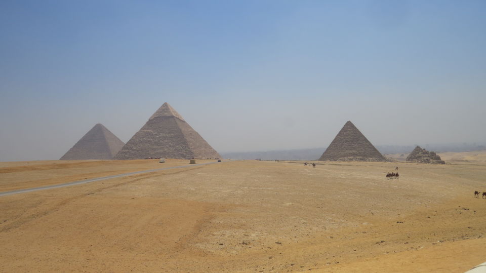 Photo of Giza Pyramid Complex, Al Haram, Giza Governorate, Egypt by Amrita Banerjee