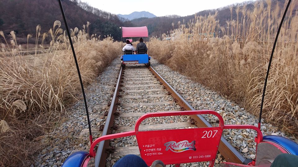 Photo of Gangchon Rail Bike, Chuncheon-si, Gangwon-do, South Korea by Dianne Goh
