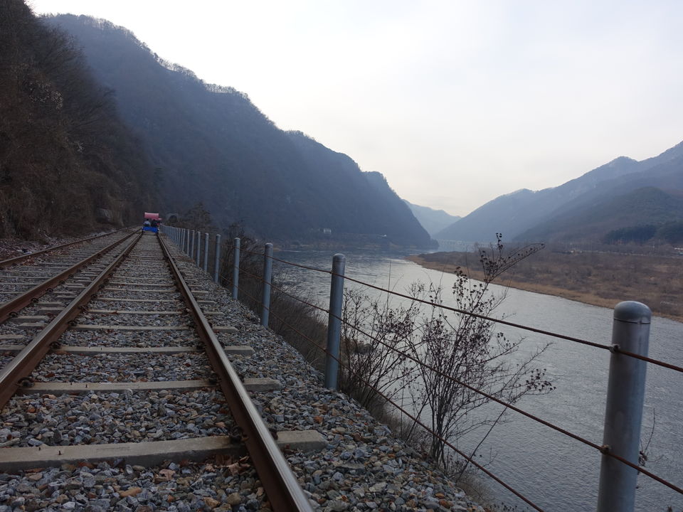 Photo of Gangchon Rail Bike, Chuncheon-si, Gangwon-do, South Korea by Dianne Goh