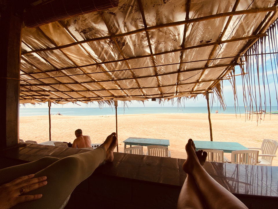 Photo of Flying Dolphin beach side cafe with bar and tapas, Gauravaddo, Calangute, Goa, India by Divya Nayak
