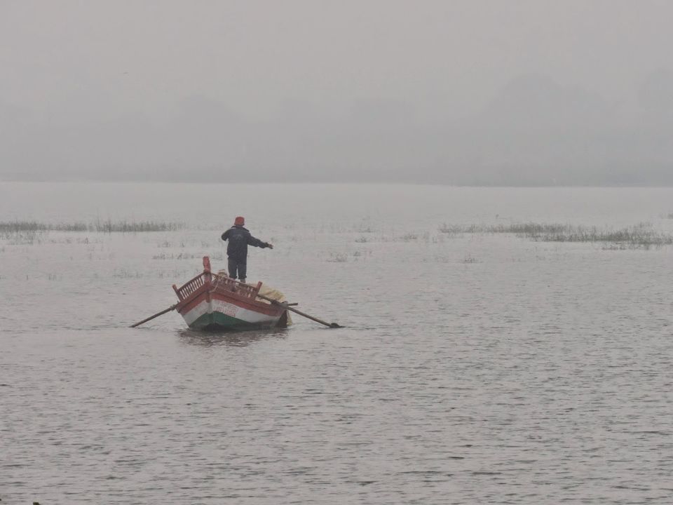 Photo of Morning meet with Migratory Flamingos, Bhigwan 29/33 by Dixit Motiwala