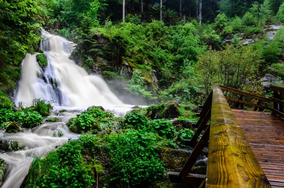 Photo of Triberg Waterfalls, Schönwälder Straße, Triberg, Germany by Divas Bahuguna