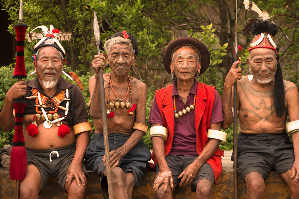 Photo of Celebrating Aoleang with Last of the Tattooed Headhunters of Nagaland by Ila Reddy