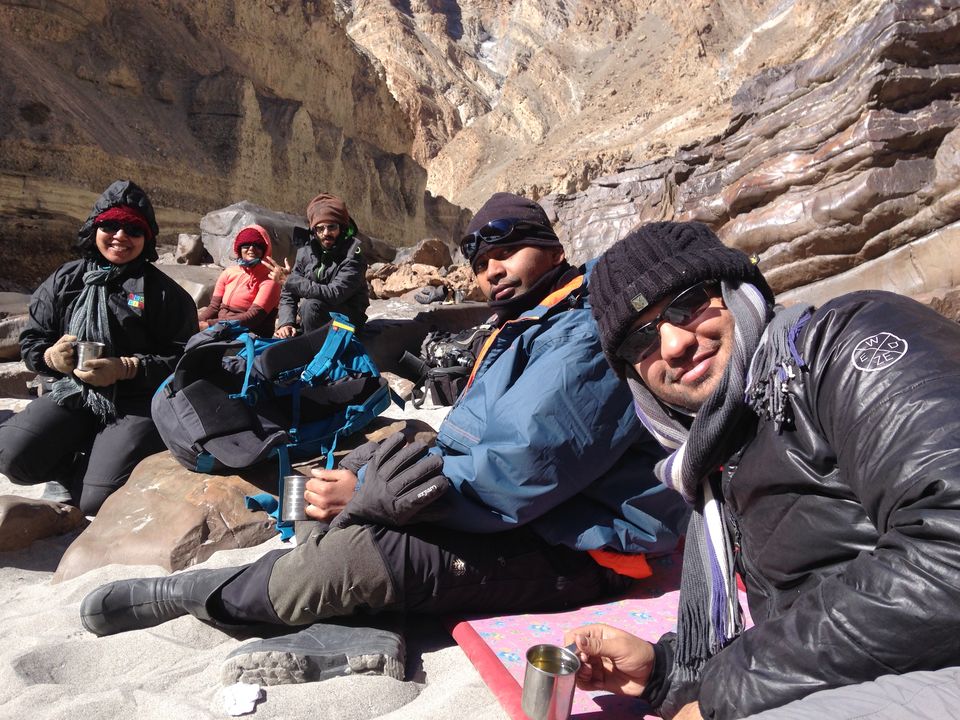 Photo of Slipping and sliding all the way - my Chadar trek, feb'16 12/38 by Susan Halfhide