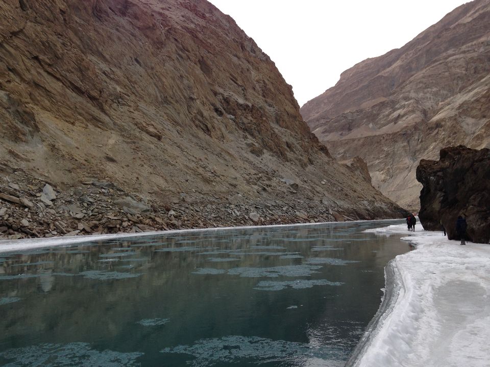 Photo of Slipping and sliding all the way - my Chadar trek, feb'16 22/38 by Susan Halfhide