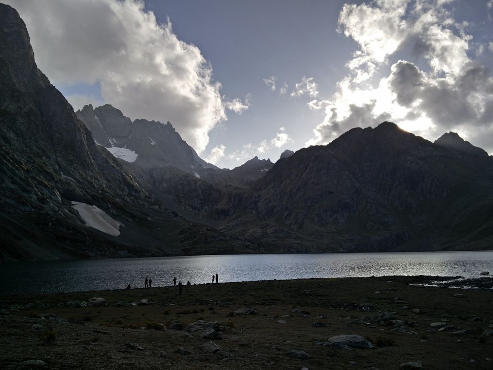 Photo of Vishansar Lake by Susan Halfhide
