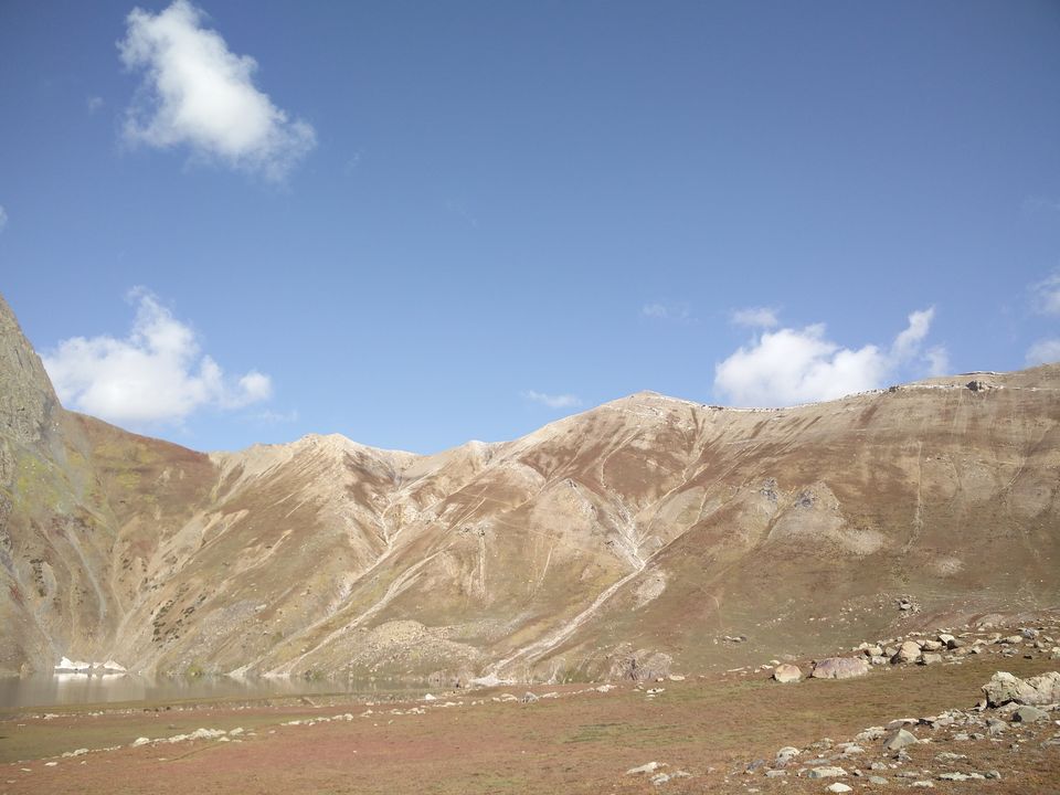 Photo of Gadsar Lake by Susan Halfhide
