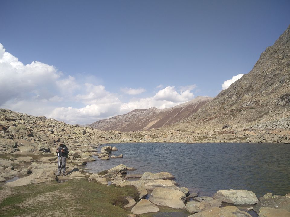 Photo of Satsar Lake by Susan Halfhide