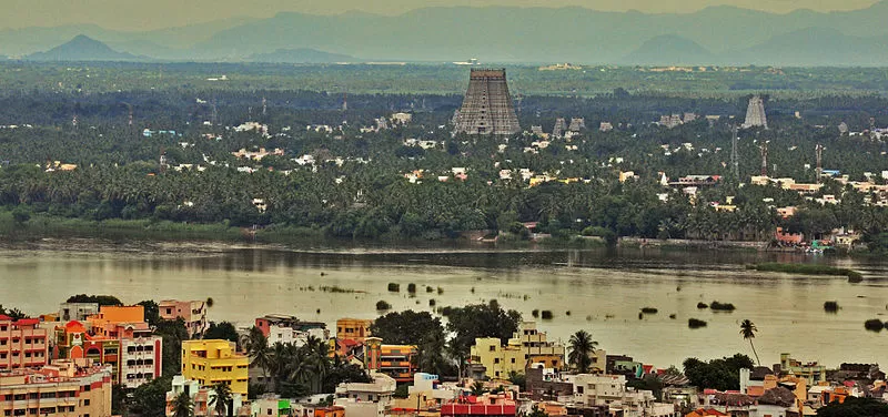 Photo of Rockfort Hill, Teppakulam, Tiruchirappalli, Tamil Nadu by Ishvani Hans