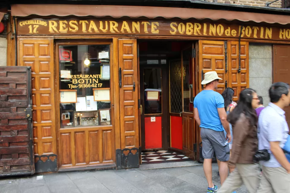 Photo of Botín, Calle Cuchilleros, Madrid, Spain by Prashant Pundir