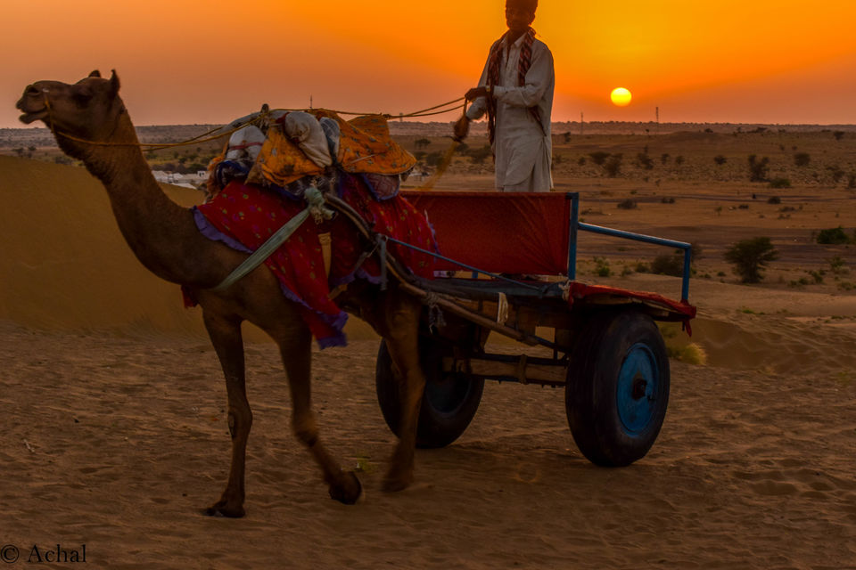 Photo of Sam Sand Dunes, Kanoi, Rajasthan, India by Achal Gupta