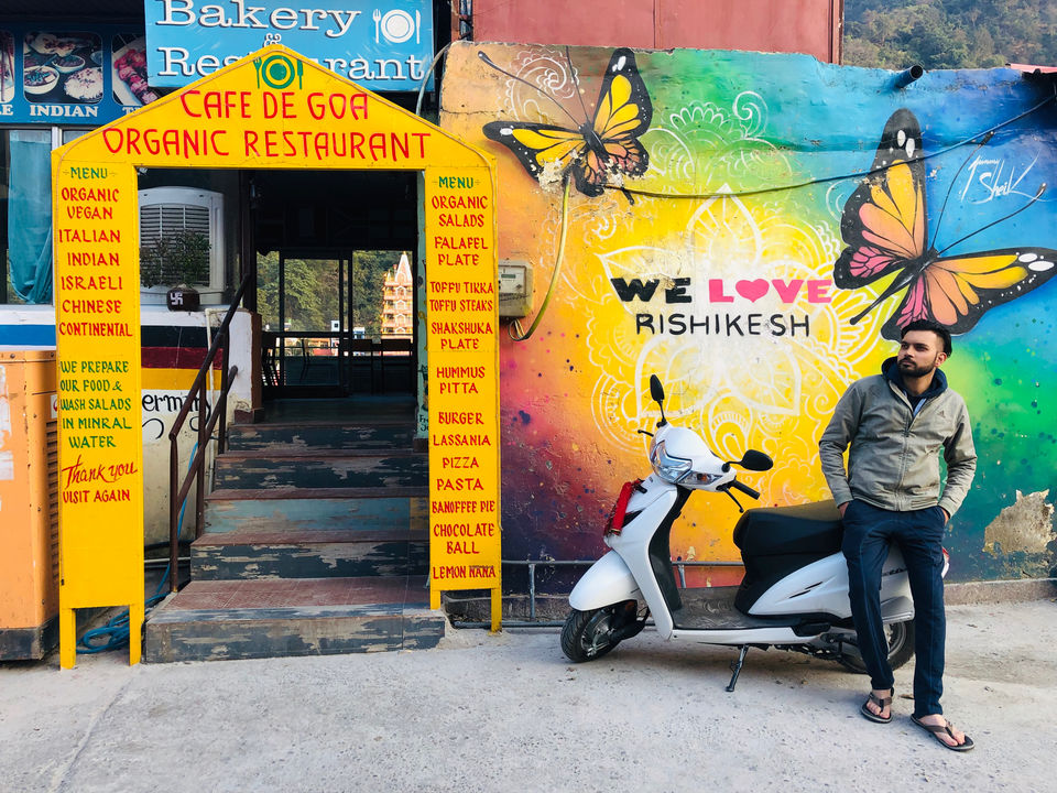 Photo of Cafe De Goa, Laxman Jhula Road, Tapovan, Jonk, Uttarakhand, India by NJ Vlogger