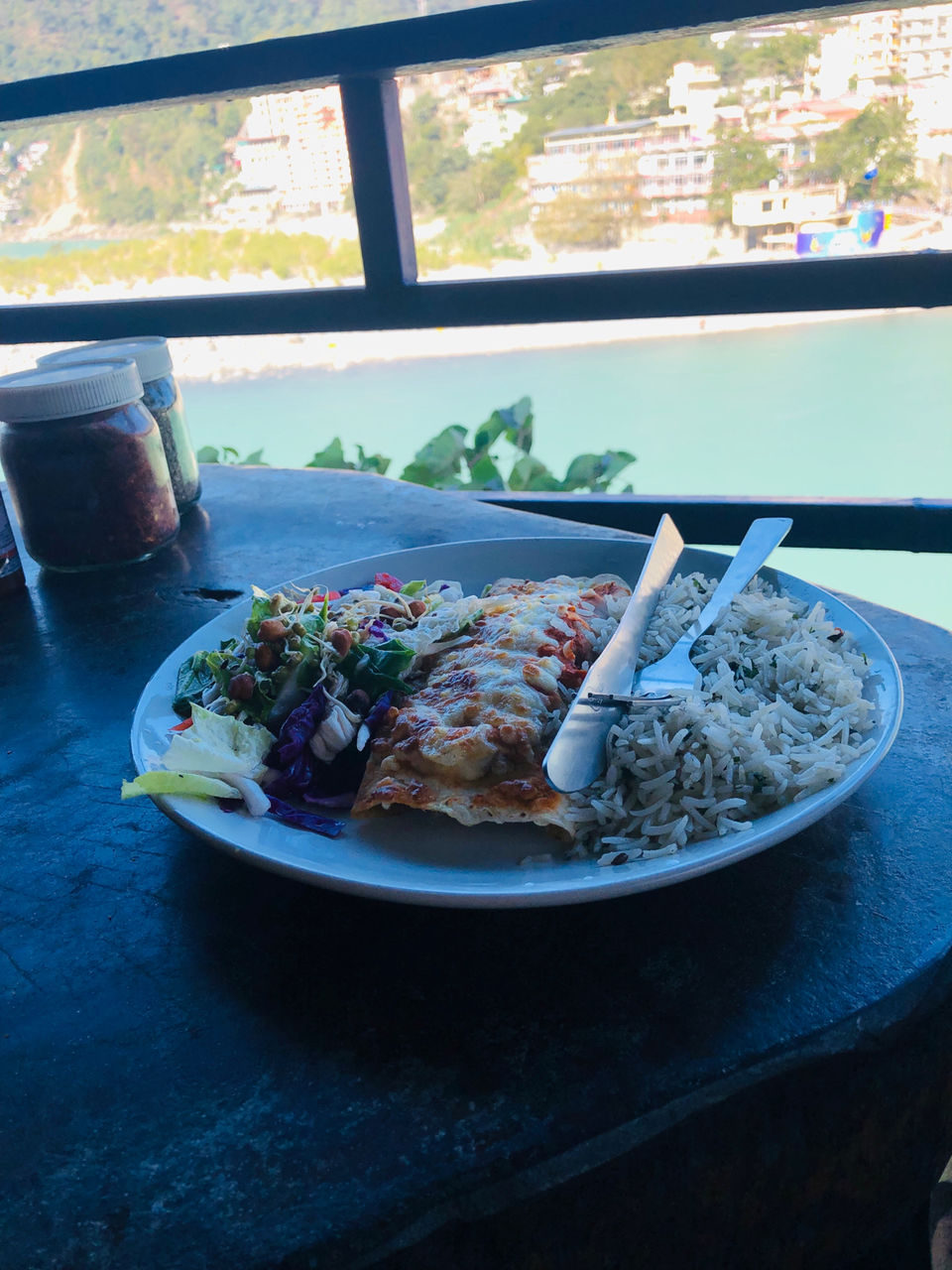 Photo of Little Buddha Cafe, Laxman Jhula, Rishikesh, Uttarakhand, India by NJ Vlogger