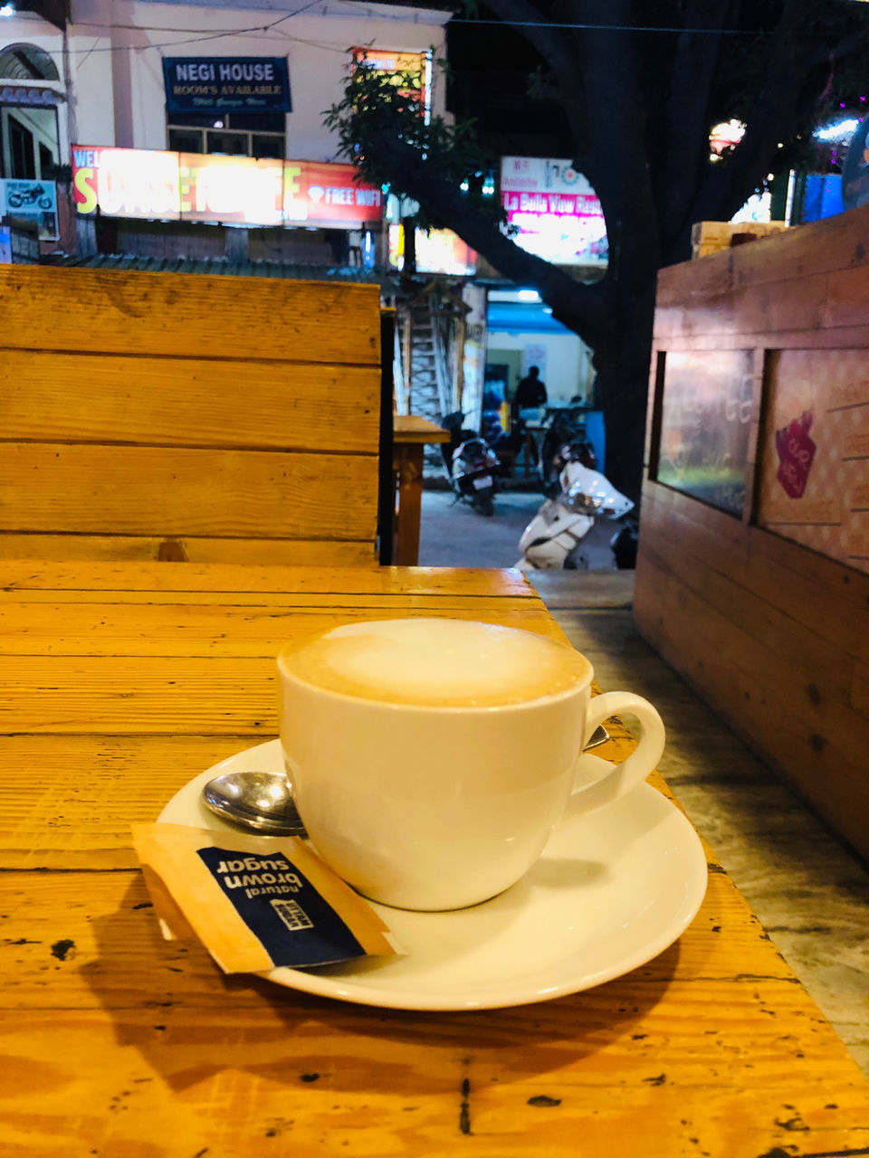 Photo of Chat Sang Cafe, Laxman Jhula, Rishikesh, Uttarakhand, India by NJ Vlogger