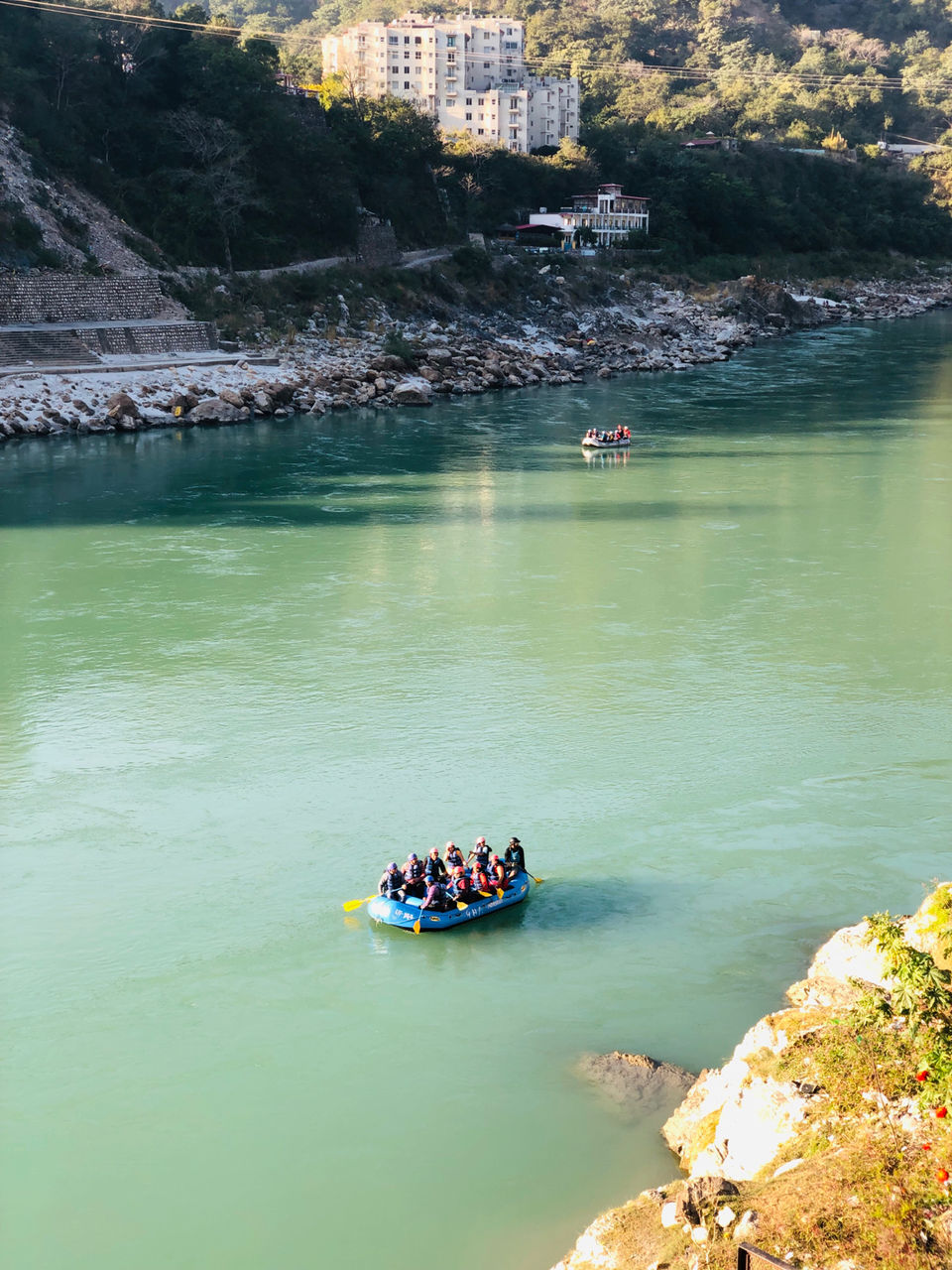 Photo of Ganga View Cafe, Swarg Ashram, Rishikesh, Uttarakhand, India by NJ Vlogger
