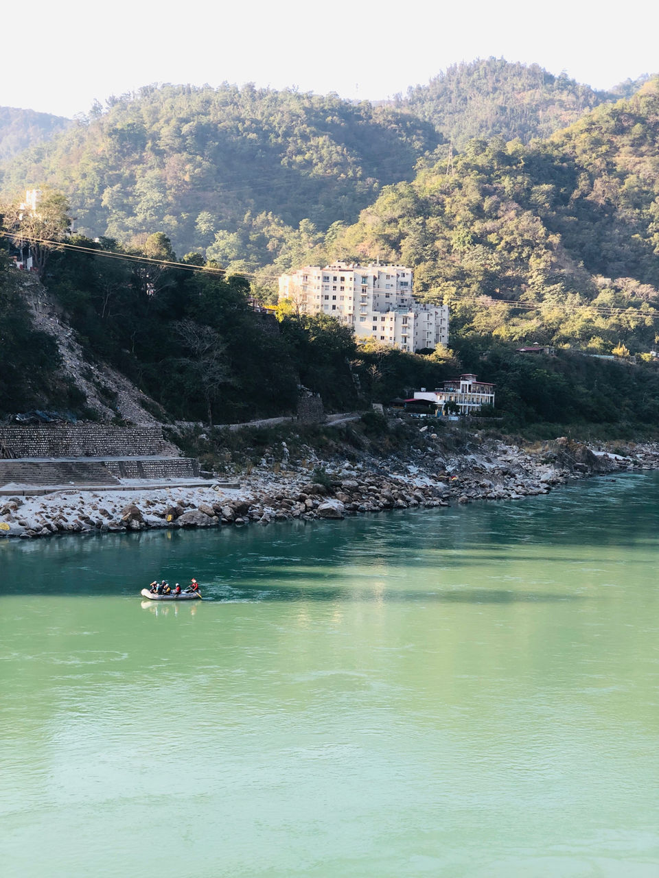 Photo of Ganga View Cafe, Swarg Ashram, Rishikesh, Uttarakhand, India by NJ Vlogger